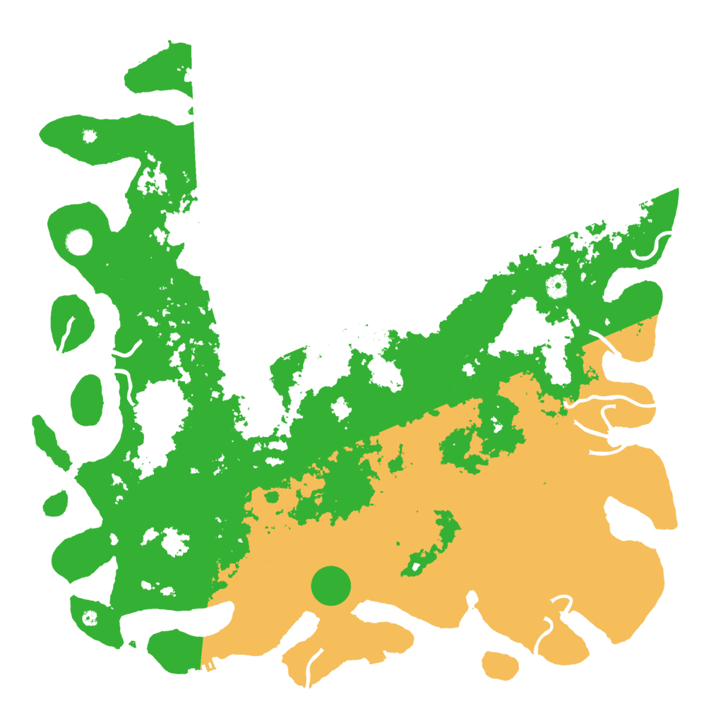 Biome Rust Map: Procedural Map, Size: 4800, Seed: 1837514016