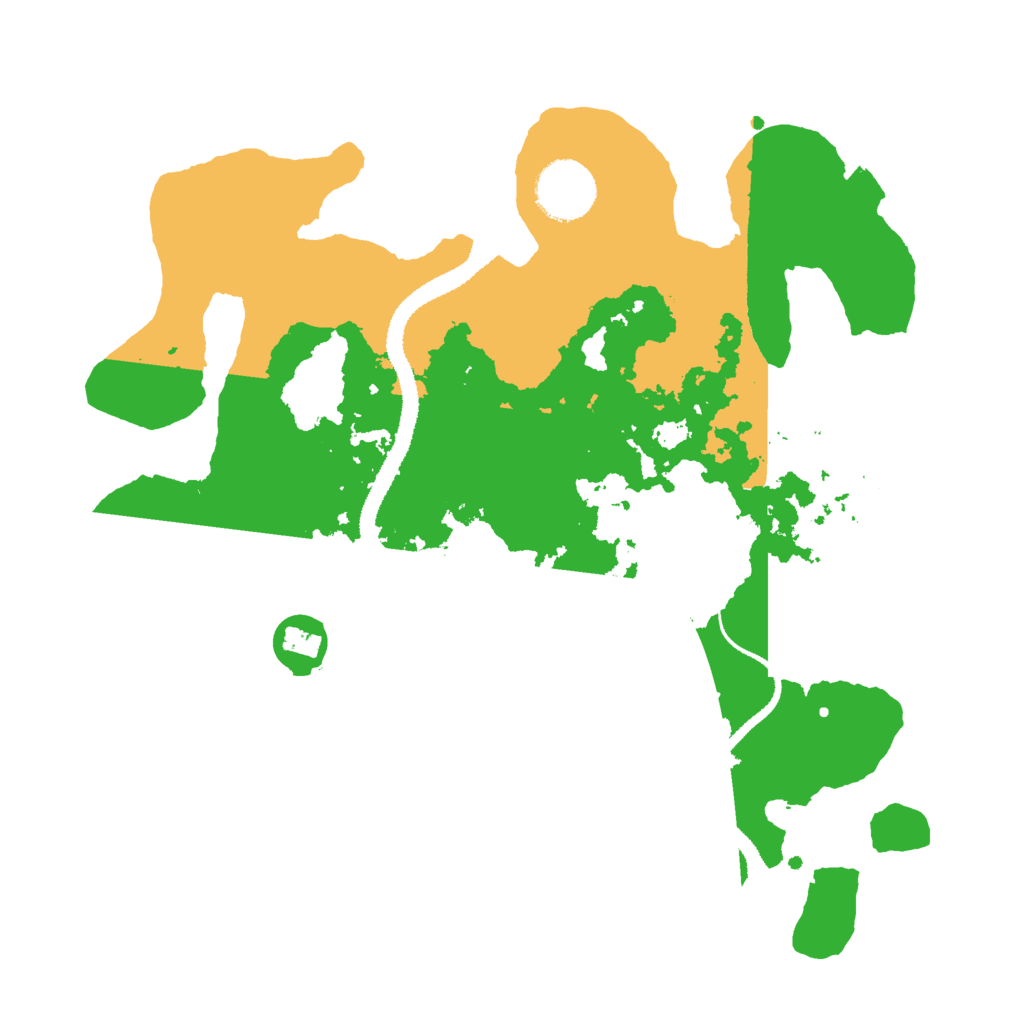 Biome Rust Map: Procedural Map, Size: 3000, Seed: 1827133870