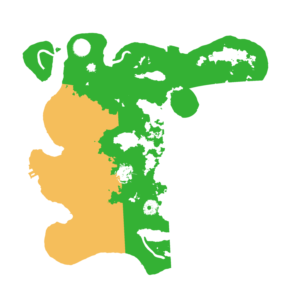 Biome Rust Map: Procedural Map, Size: 3000, Seed: 66453043
