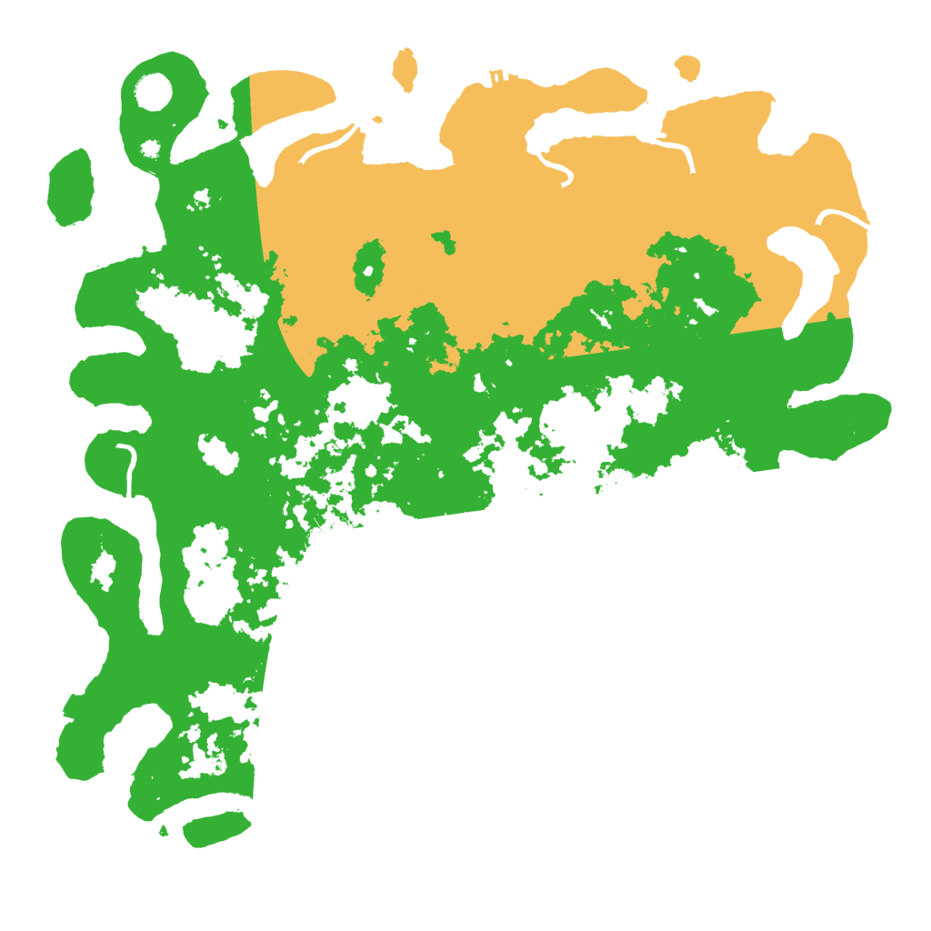 Biome Rust Map: Procedural Map, Size: 4500, Seed: 1308