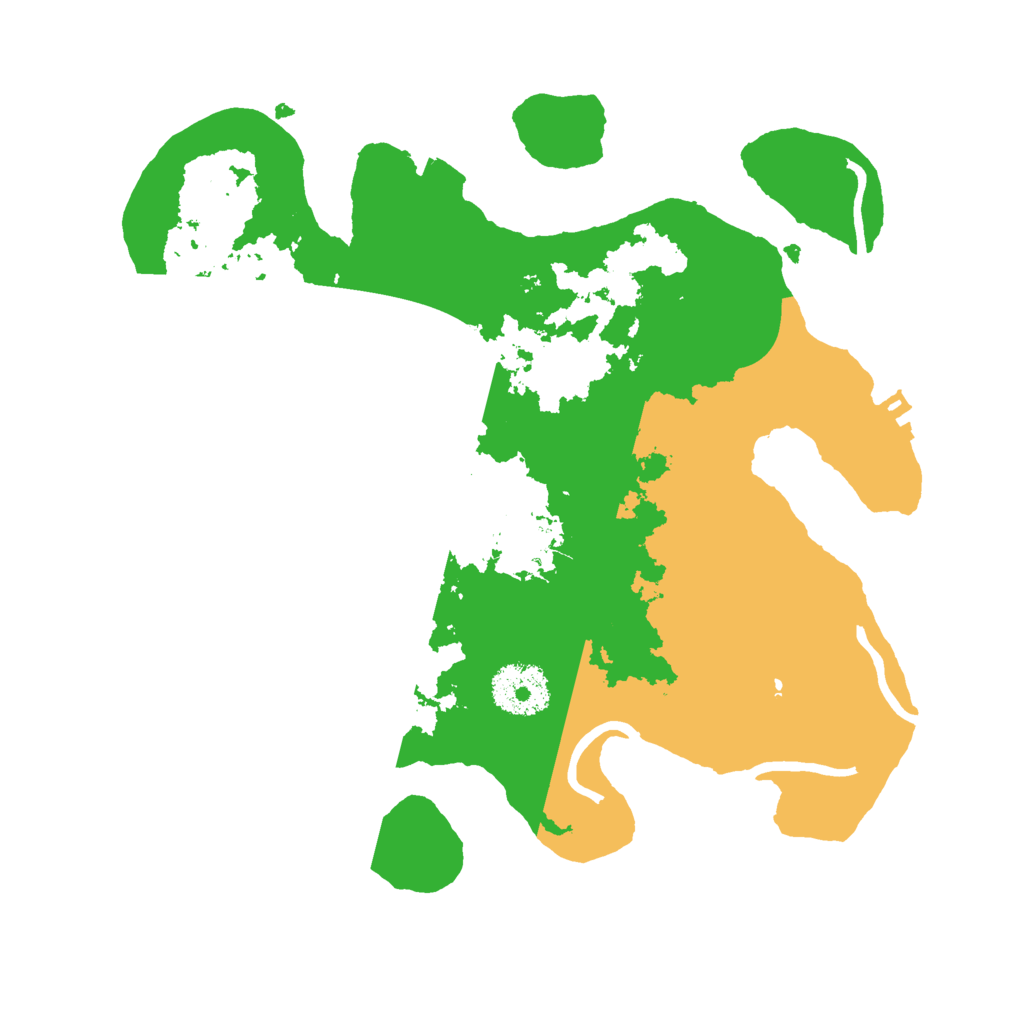 Biome Rust Map: Procedural Map, Size: 2797, Seed: 2033