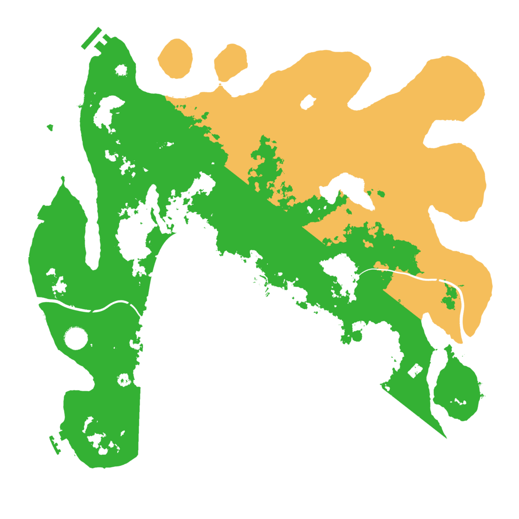 Biome Rust Map: Procedural Map, Size: 4000, Seed: 20041963