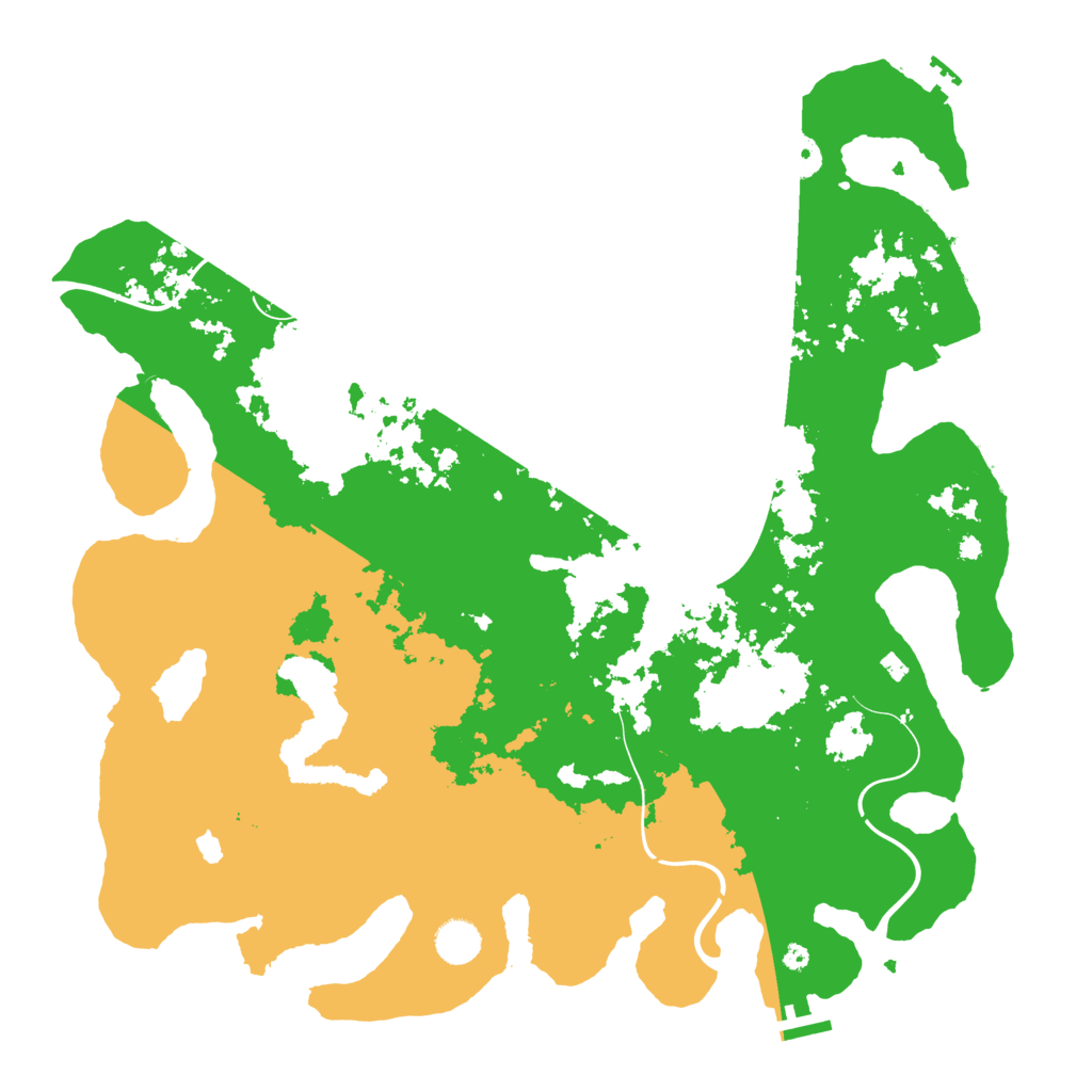 Biome Rust Map: Procedural Map, Size: 4250, Seed: 1536697573