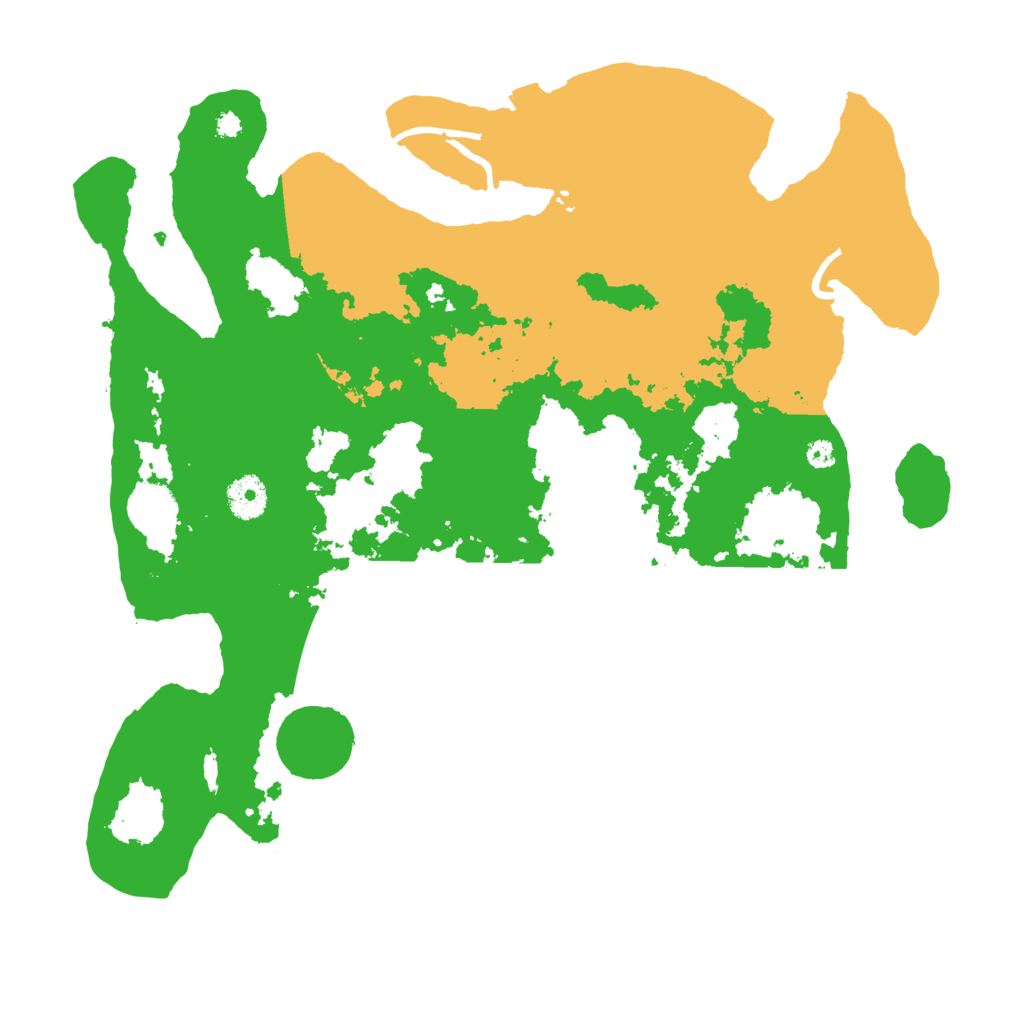 Biome Rust Map: Procedural Map, Size: 3700, Seed: 9157567