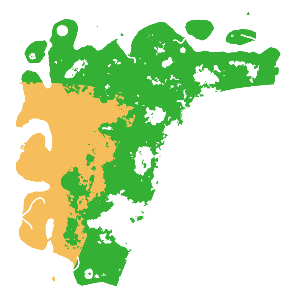 Biome Rust Map: Procedural Map, Size: 4800, Seed: 1204072558