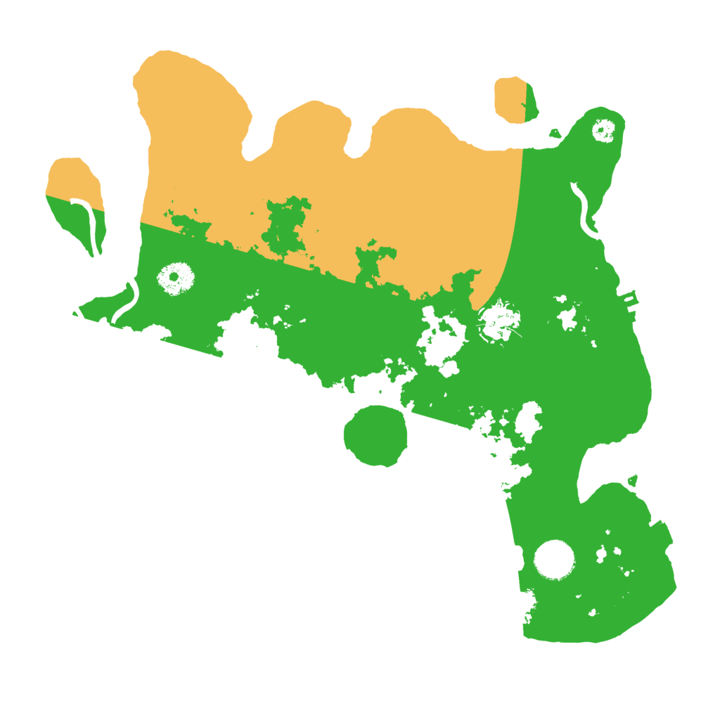 Biome Rust Map: Procedural Map, Size: 3201, Seed: 2147483647