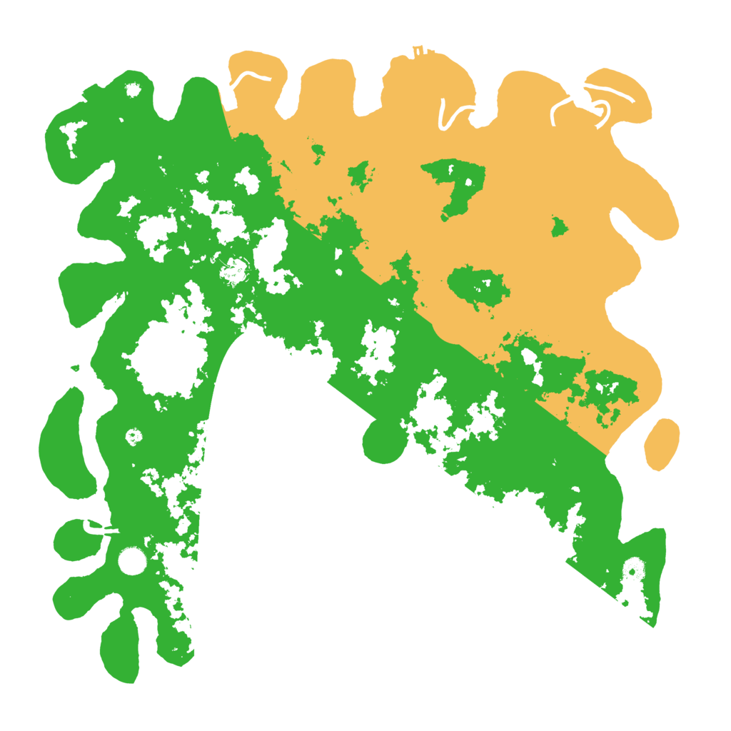 Biome Rust Map: Procedural Map, Size: 4550, Seed: 8675309