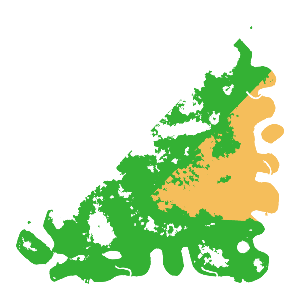 Biome Rust Map: Procedural Map, Size: 4500, Seed: 1607091311