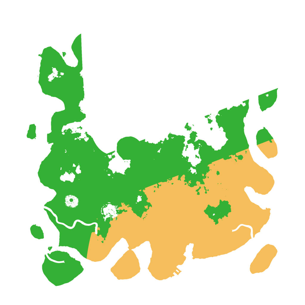 Biome Rust Map: Procedural Map, Size: 3500, Seed: 1478725538