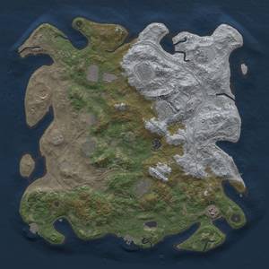 Thumbnail Rust Map: Procedural Map, Size: 4250, Seed: 671149695, 19 Monuments