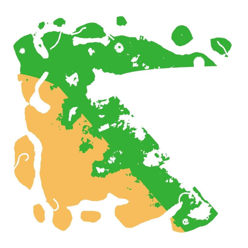 Biome Rust Map: Procedural Map, Size: 4000, Seed: 648194748
