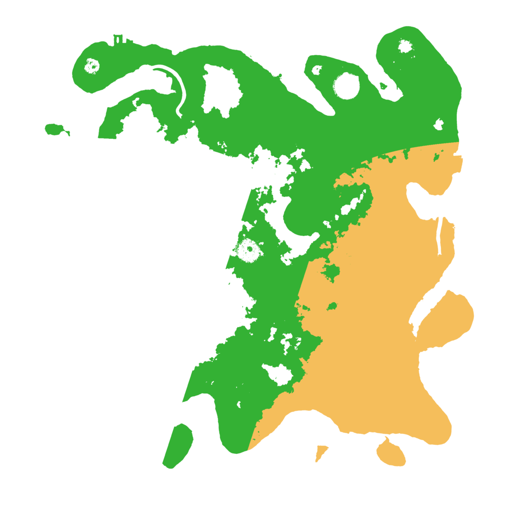 Biome Rust Map: Procedural Map, Size: 3500, Seed: 213087676