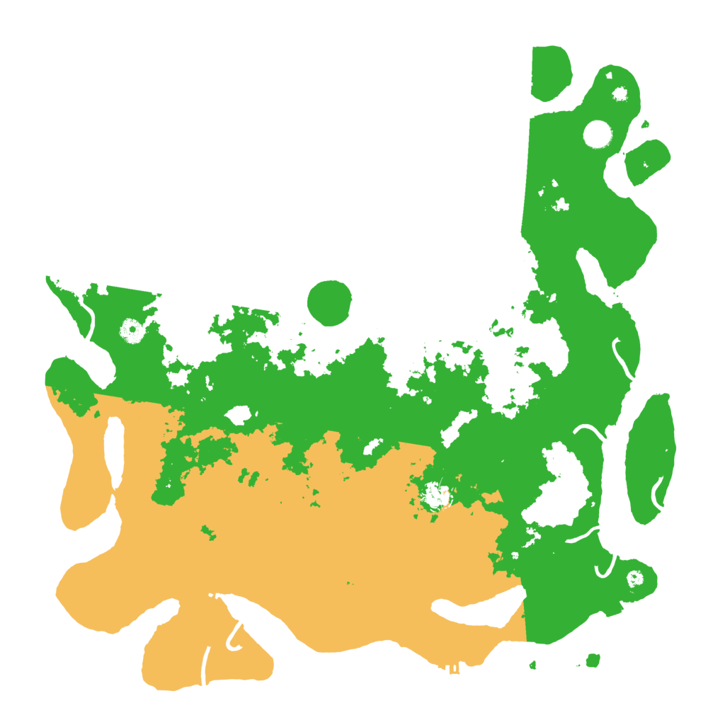 Biome Rust Map: Procedural Map, Size: 4500, Seed: 973581866