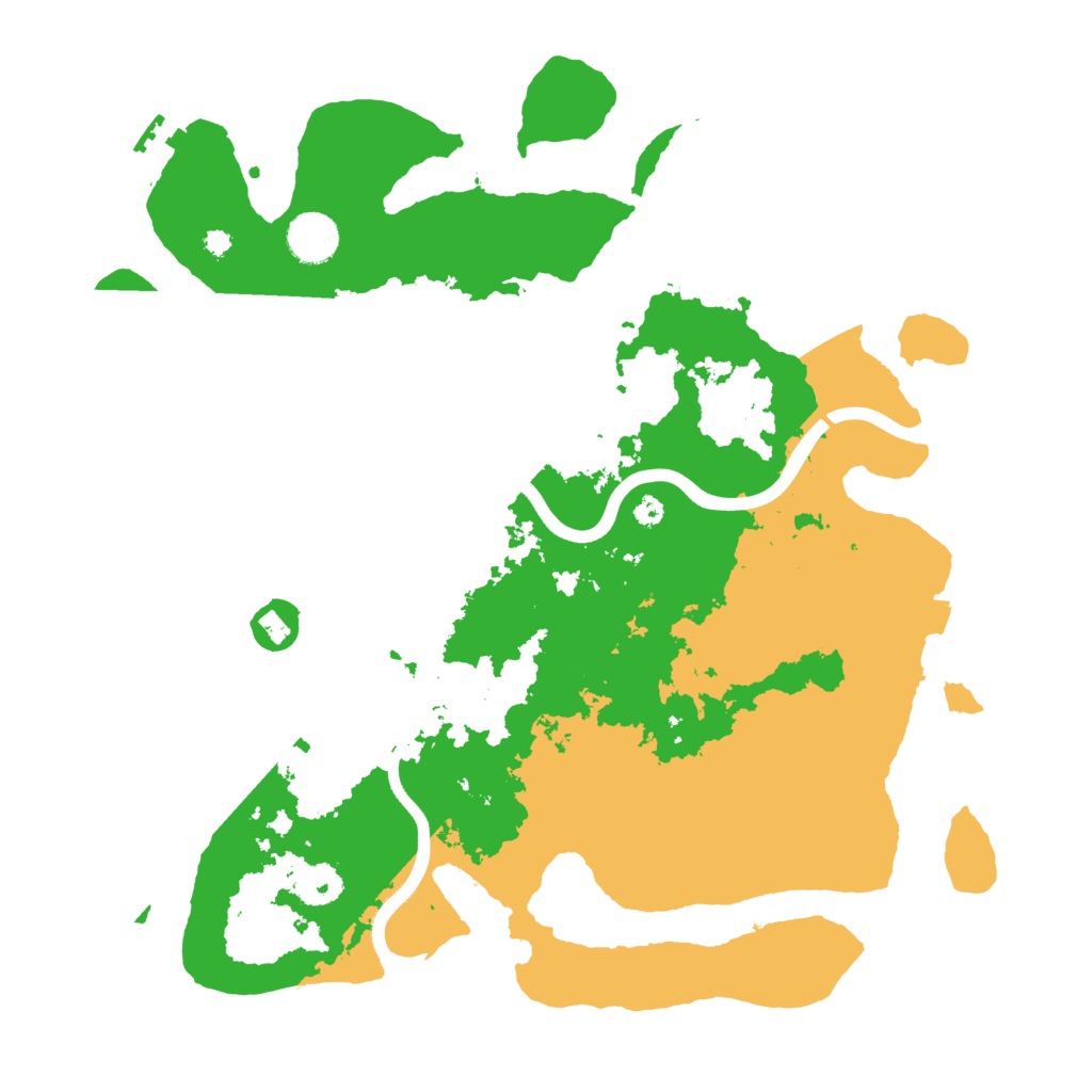 Biome Rust Map: Procedural Map, Size: 3750, Seed: 7092023