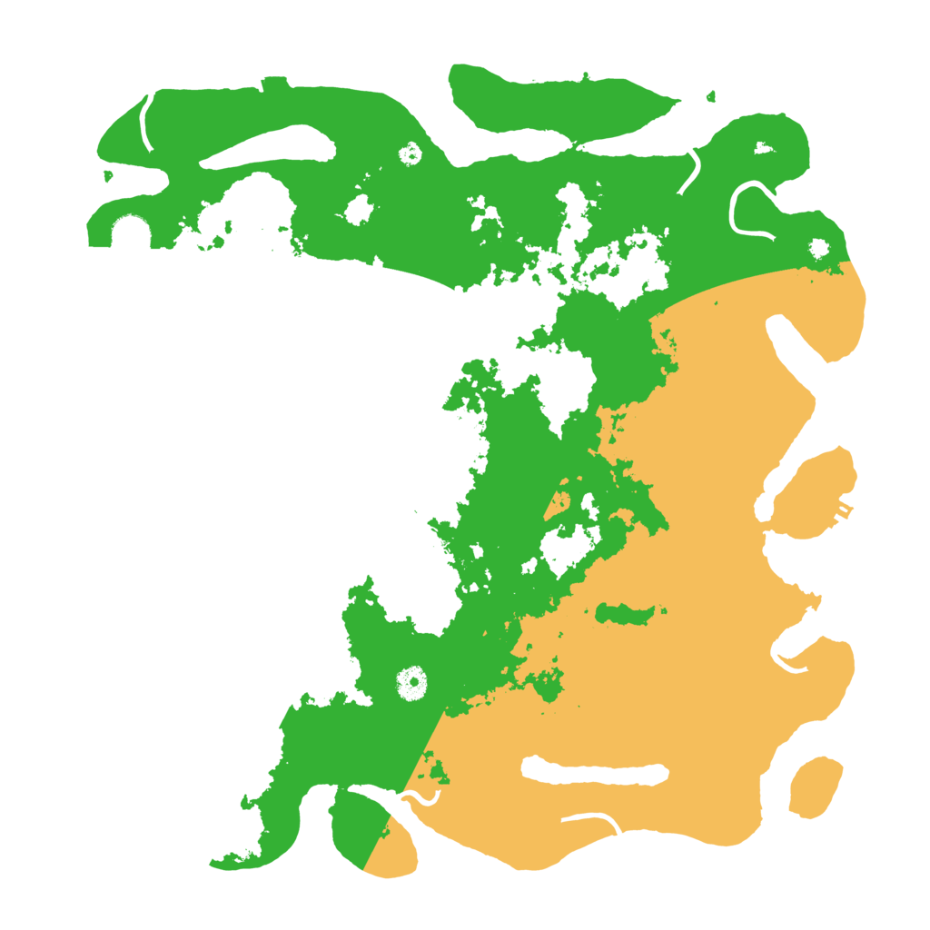 Biome Rust Map: Procedural Map, Size: 4250, Seed: 2010012