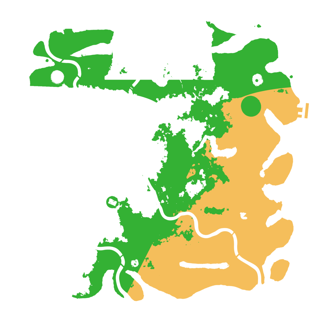 Biome Rust Map: Procedural Map, Size: 4250, Seed: 2010012