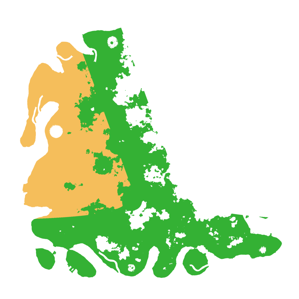 Biome Rust Map: Procedural Map, Size: 4111, Seed: 1356