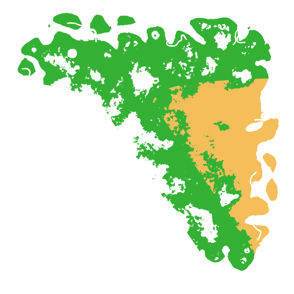 Biome Rust Map: Procedural Map, Size: 5500, Seed: 42206280
