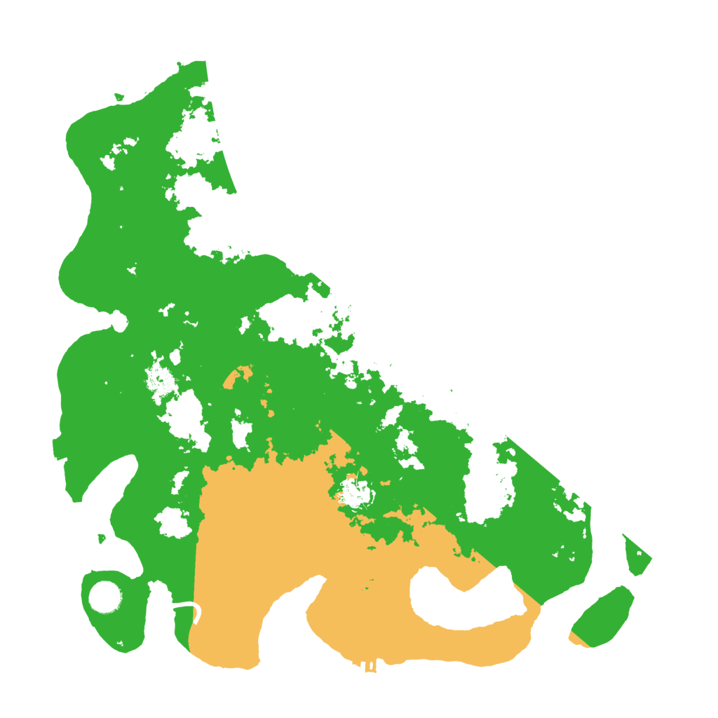 Biome Rust Map: Procedural Map, Size: 3900, Seed: 55840734