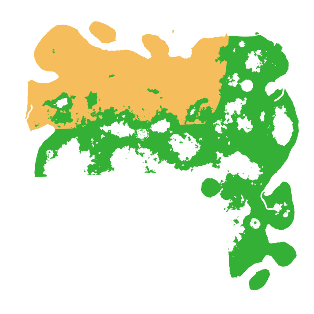 Biome Rust Map: Procedural Map, Size: 4650, Seed: 490808248