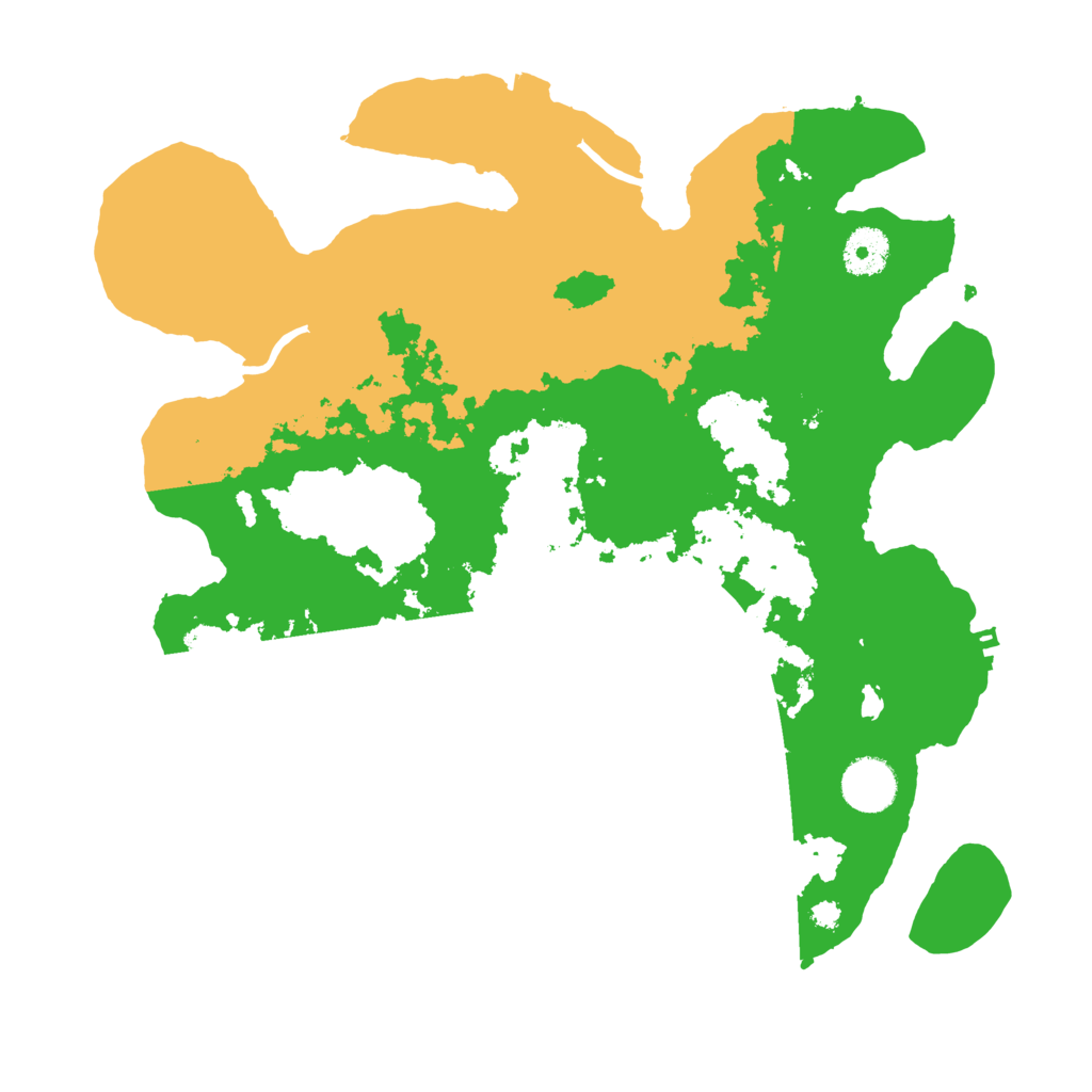 Biome Rust Map: Procedural Map, Size: 3500, Seed: 455012650