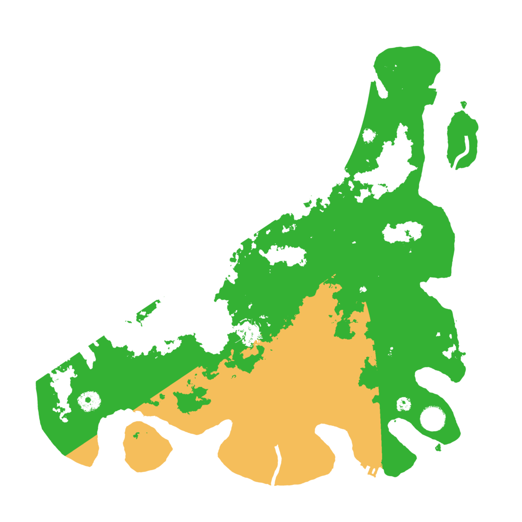 Biome Rust Map: Procedural Map, Size: 3700, Seed: 1137296869