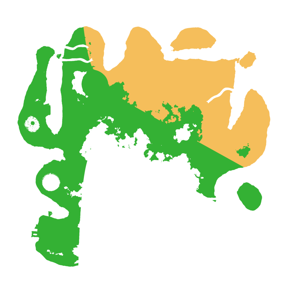 Biome Rust Map: Procedural Map, Size: 3000, Seed: 1949487005