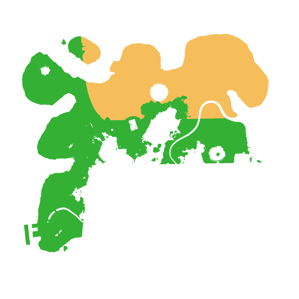 Biome Rust Map: Procedural Map, Size: 3000, Seed: 1935225808
