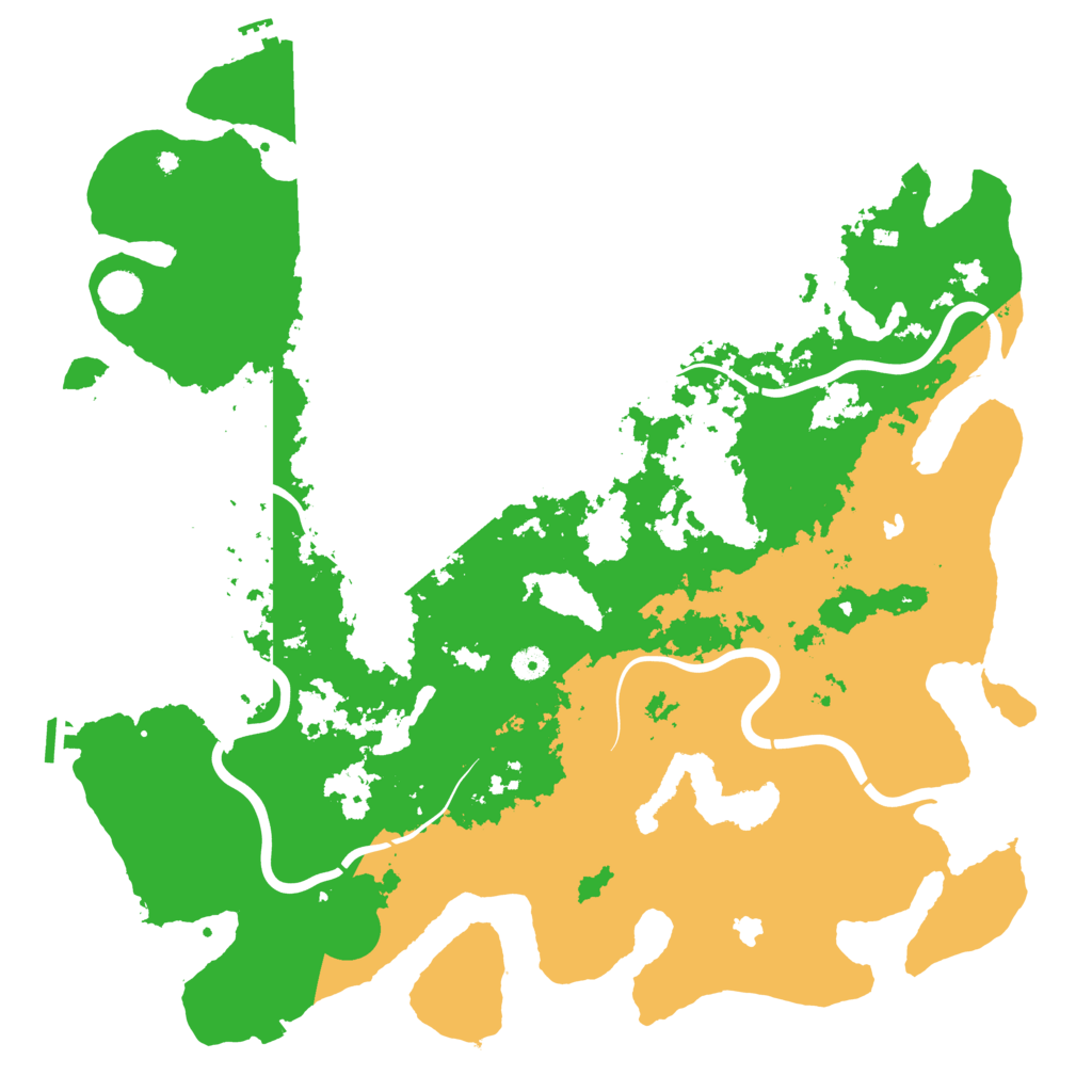 Biome Rust Map: Procedural Map, Size: 4720, Seed: 19751006