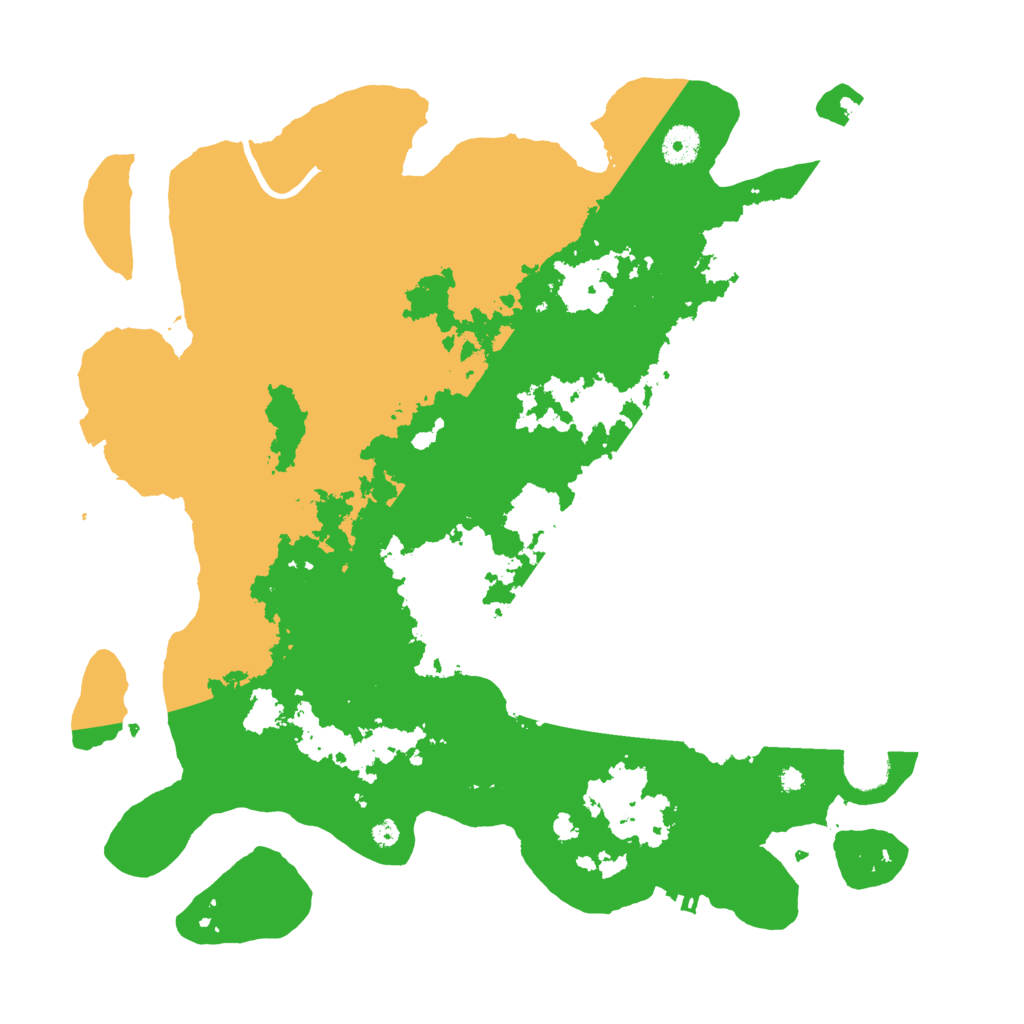 Biome Rust Map: Procedural Map, Size: 4000, Seed: 14387