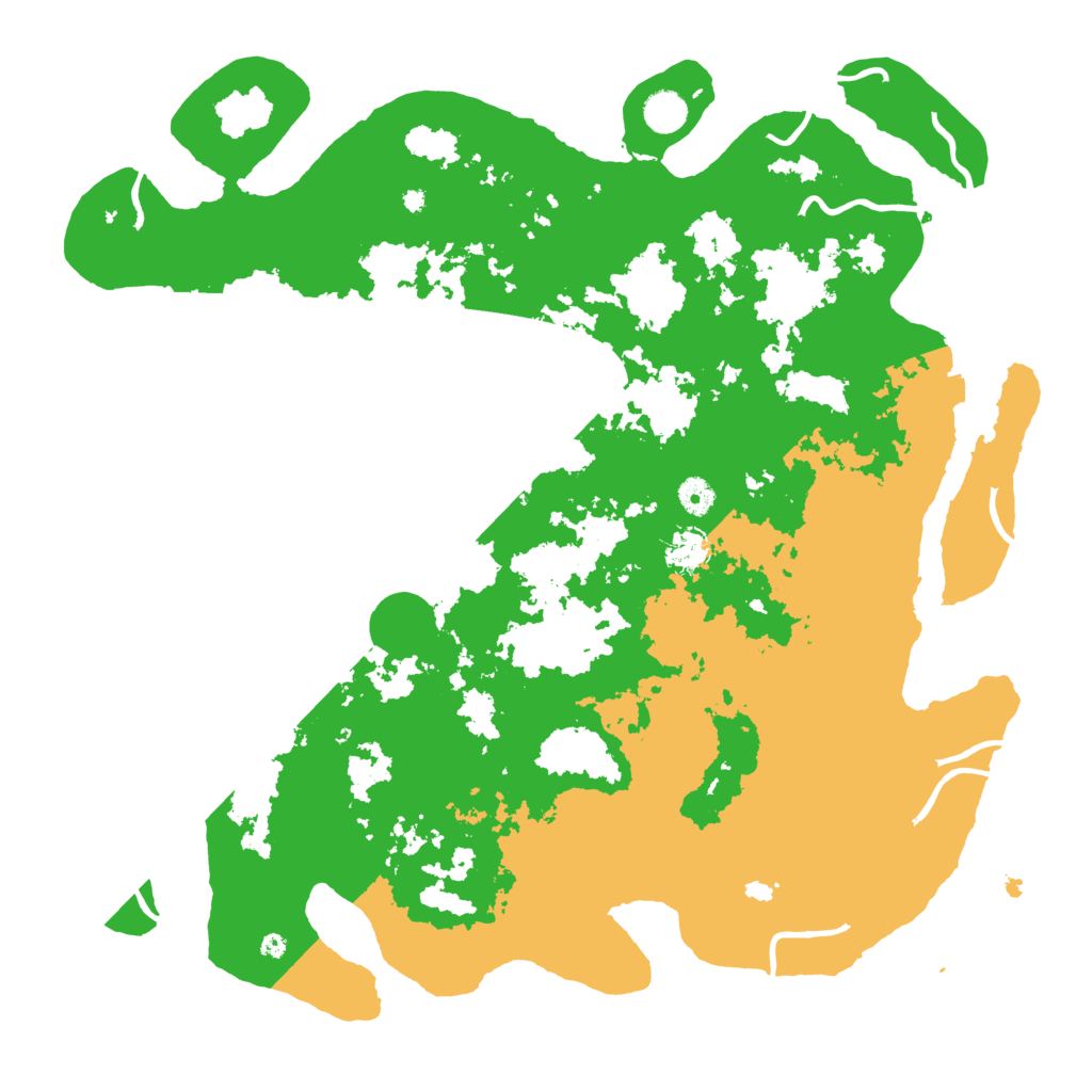Biome Rust Map: Procedural Map, Size: 4500, Seed: 448777801