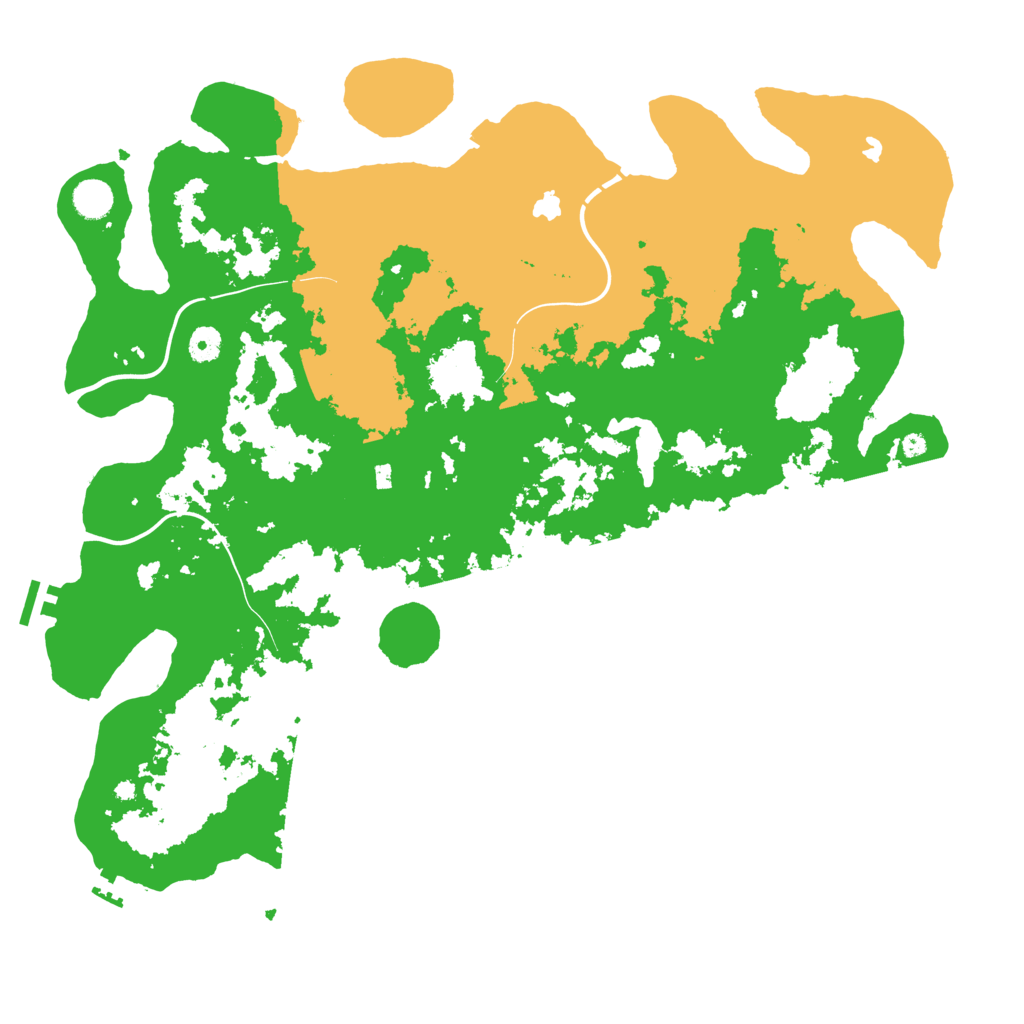 Biome Rust Map: Procedural Map, Size: 4500, Seed: 1503645629
