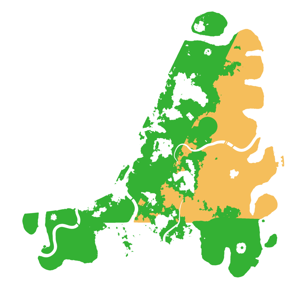 Biome Rust Map: Procedural Map, Size: 4250, Seed: 1292844551