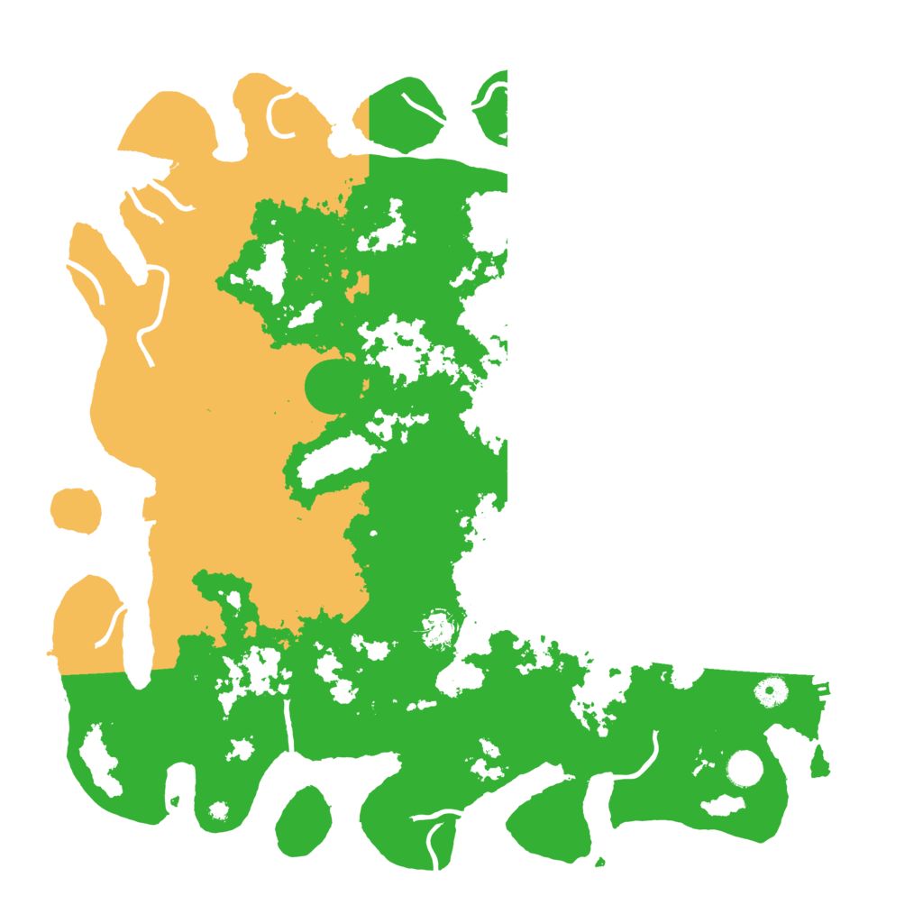 Biome Rust Map: Procedural Map, Size: 4500, Seed: 1180377526