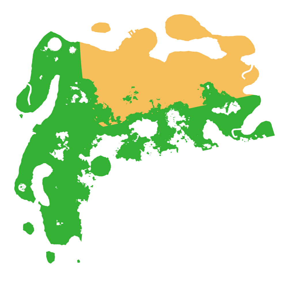 Biome Rust Map: Procedural Map, Size: 3900, Seed: 1587942175