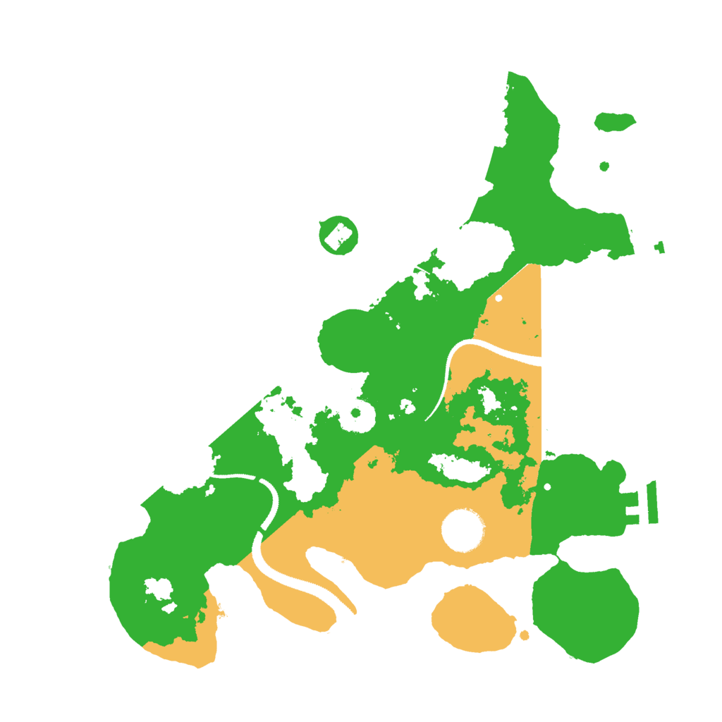 Biome Rust Map: Procedural Map, Size: 3000, Seed: 757957961