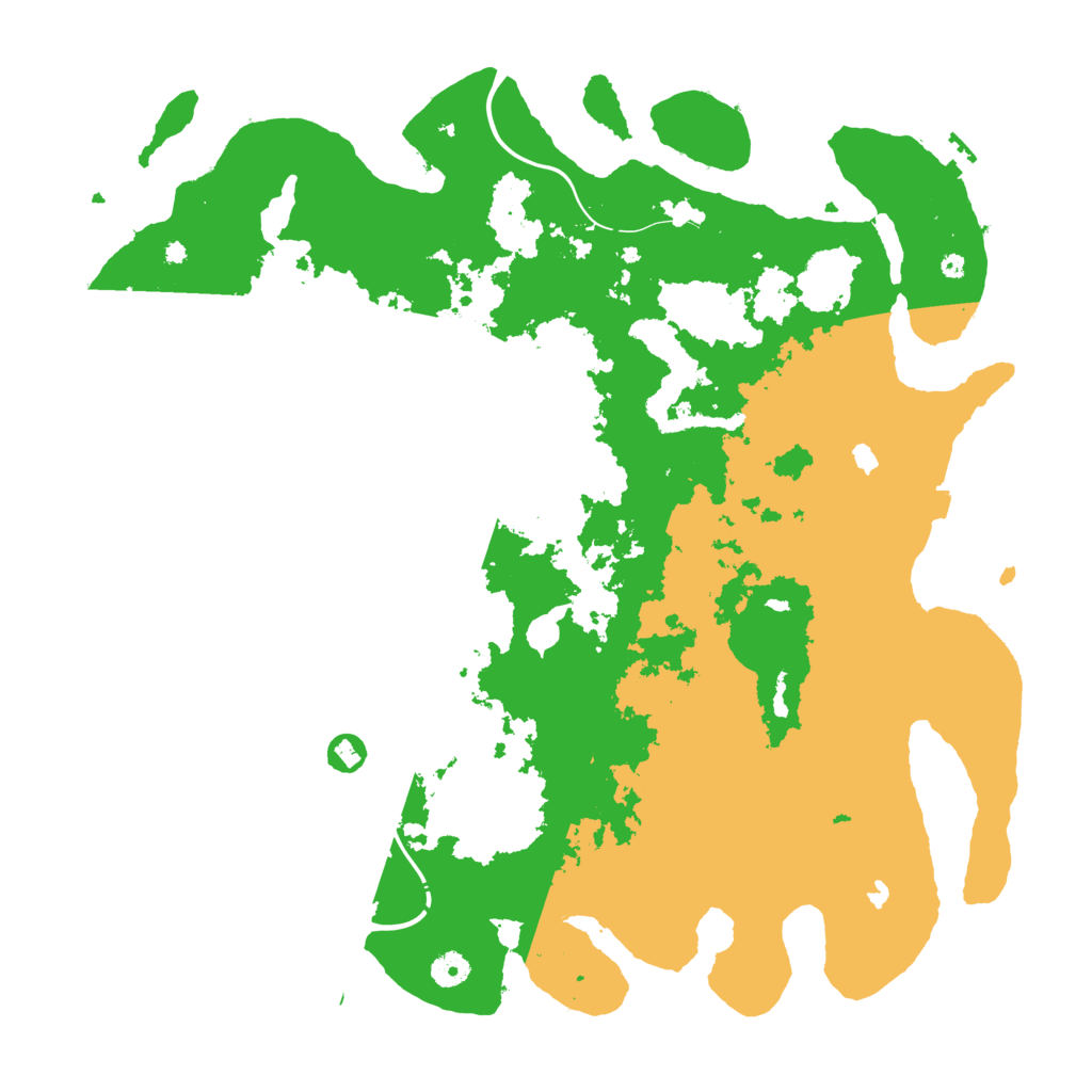 Biome Rust Map: Procedural Map, Size: 4500, Seed: 276776299