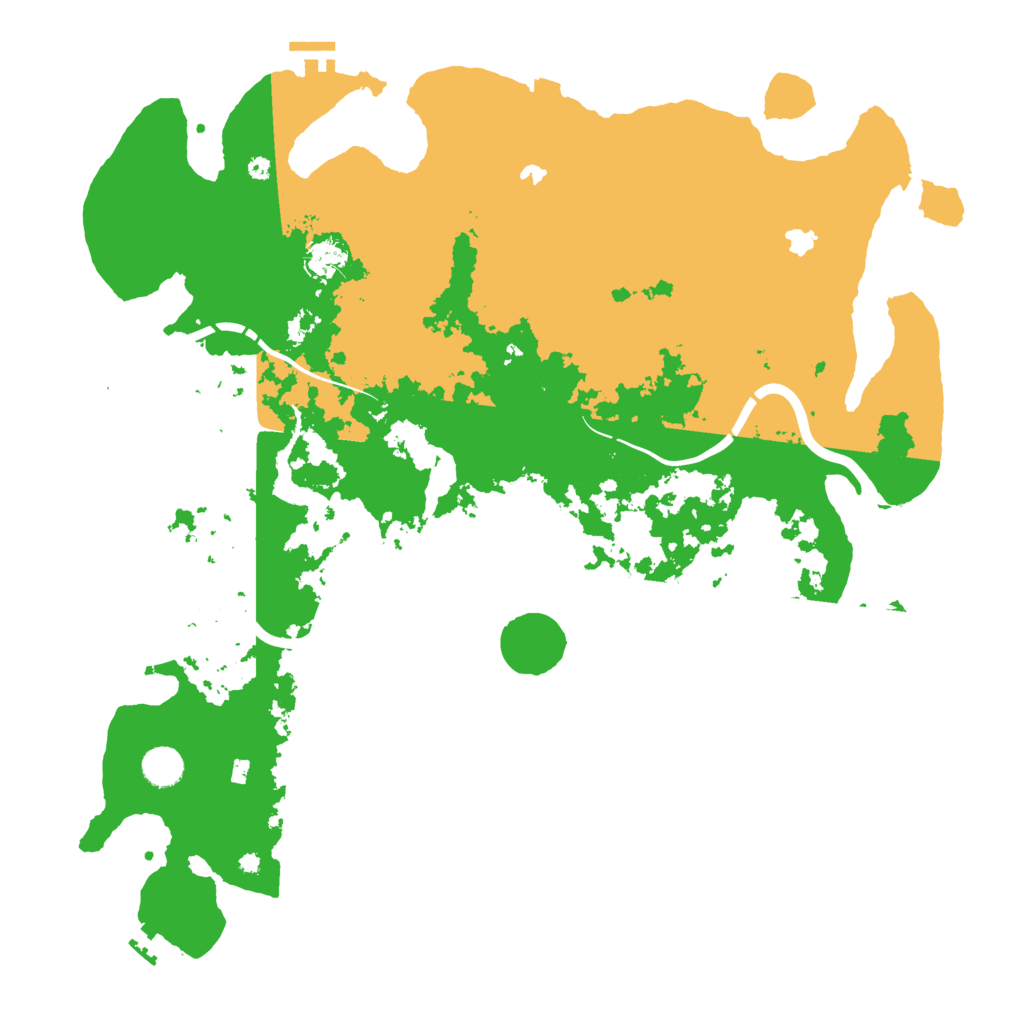 Biome Rust Map: Procedural Map, Size: 4500, Seed: 1976618038
