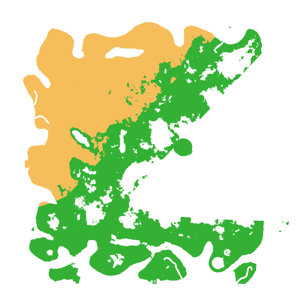 Biome Rust Map: Procedural Map, Size: 4500, Seed: 451721674