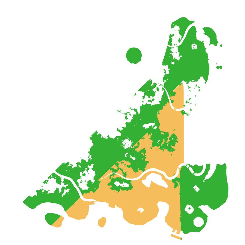 Biome Rust Map: Procedural Map, Size: 4250, Seed: 1118620624