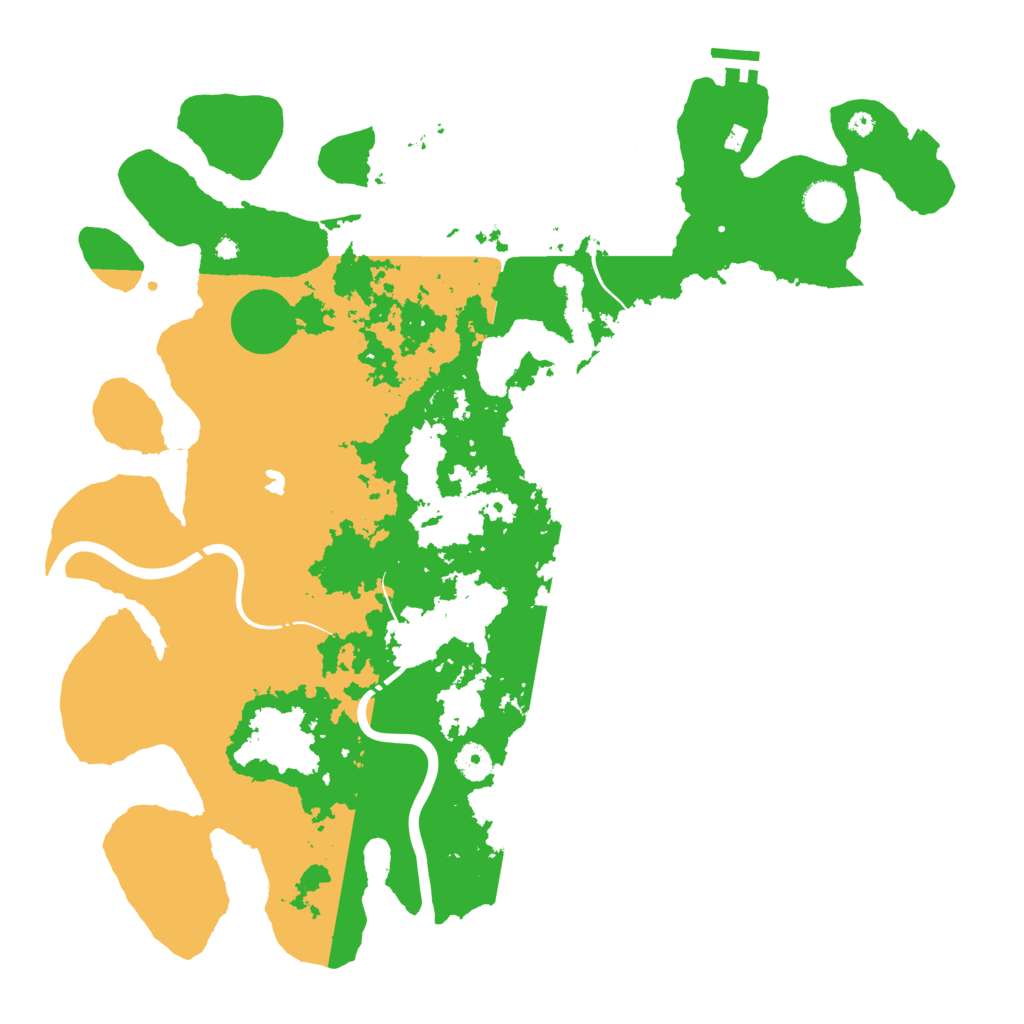 Biome Rust Map: Procedural Map, Size: 4250, Seed: 56888942
