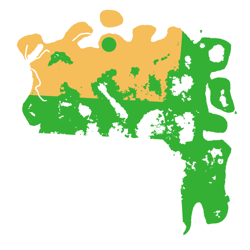 Biome Rust Map: Procedural Map, Size: 4500, Seed: 893914808