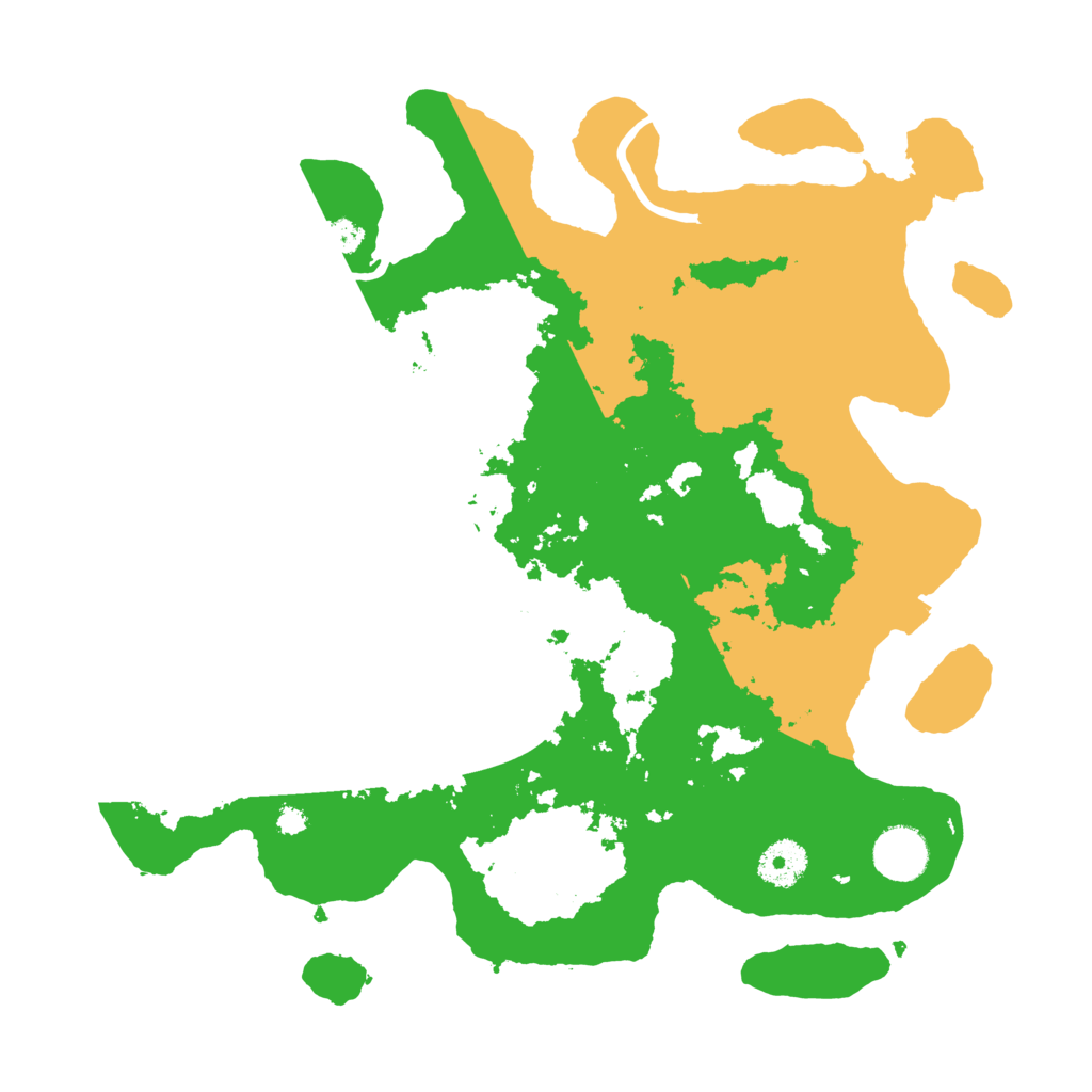 Biome Rust Map: Procedural Map, Size: 3500, Seed: 504606187