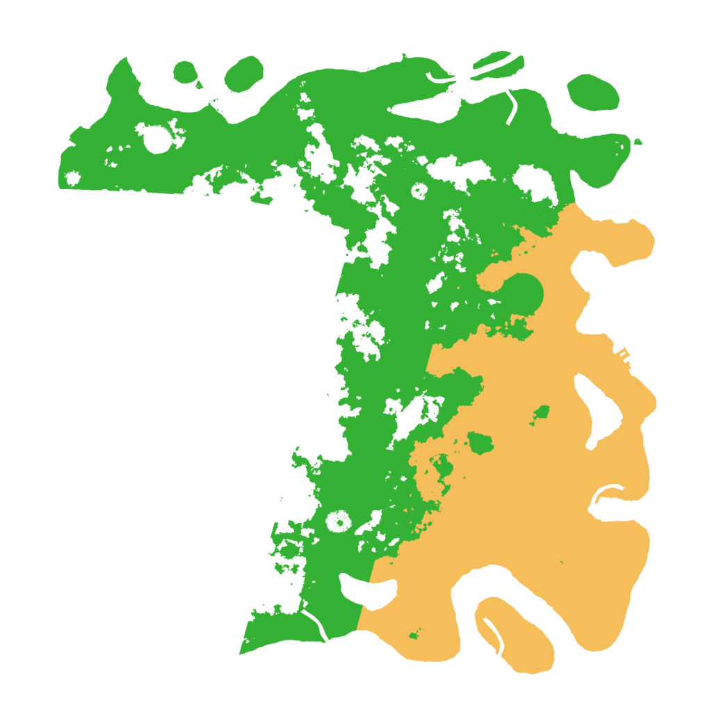 Biome Rust Map: Procedural Map, Size: 4500, Seed: 1695