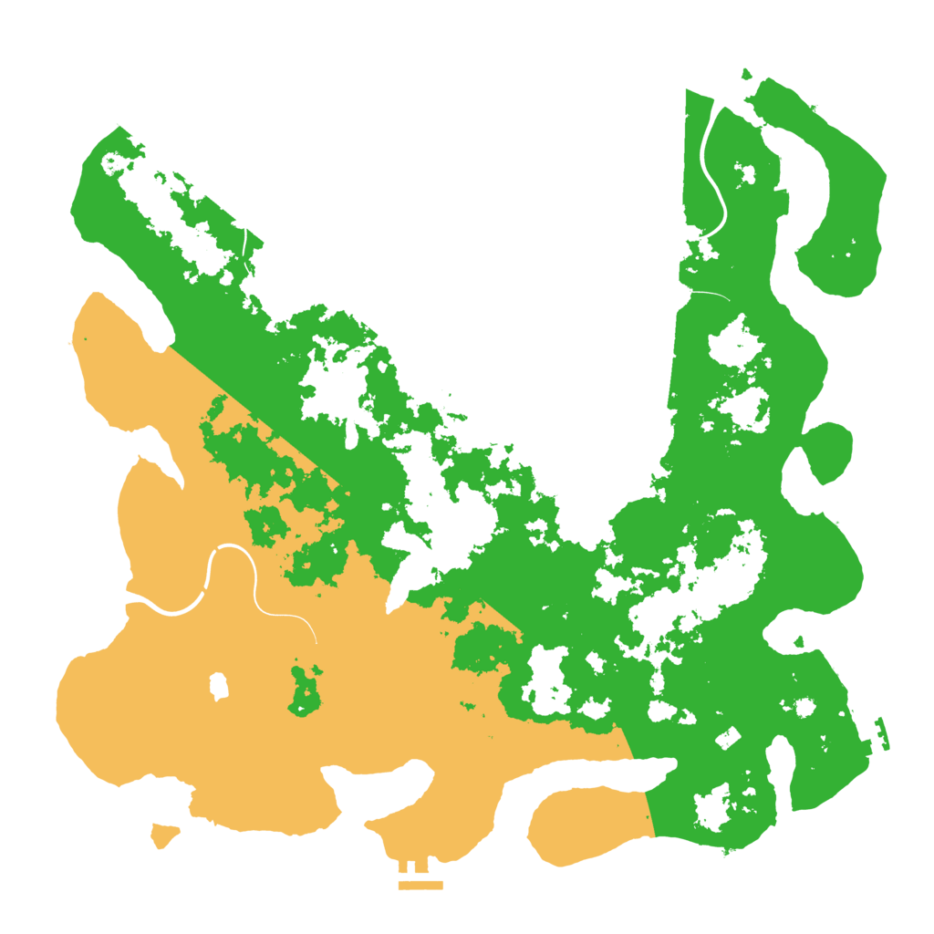 Biome Rust Map: Procedural Map, Size: 4250, Seed: 1670808435