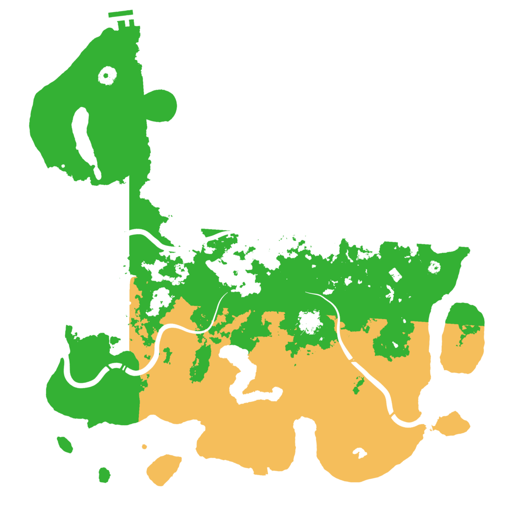 Biome Rust Map: Procedural Map, Size: 4250, Seed: 761047966