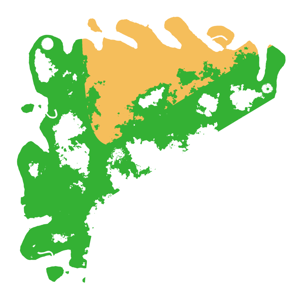 Biome Rust Map: Procedural Map, Size: 4500, Seed: 394458056