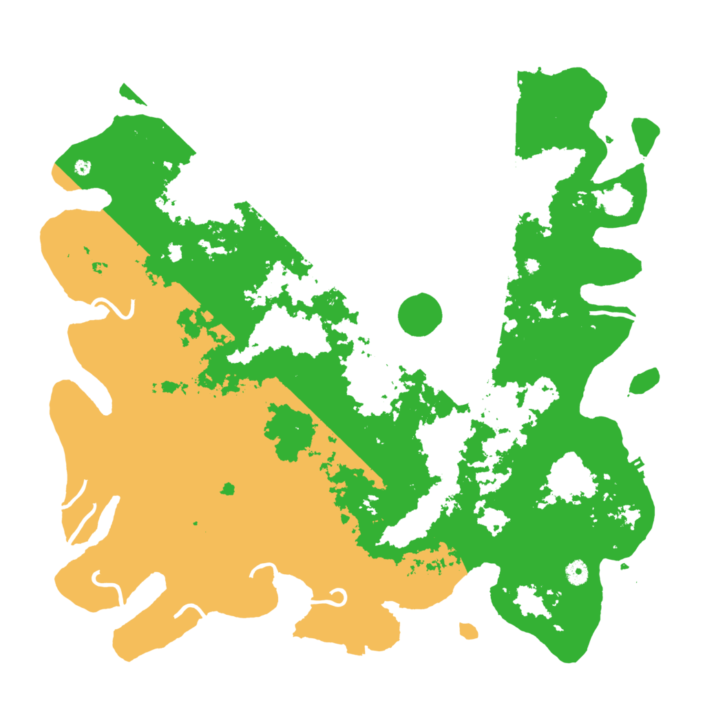 Biome Rust Map: Procedural Map, Size: 4500, Seed: 1071692634