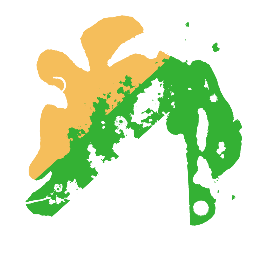 Biome Rust Map: Procedural Map, Size: 3000, Seed: 393324438