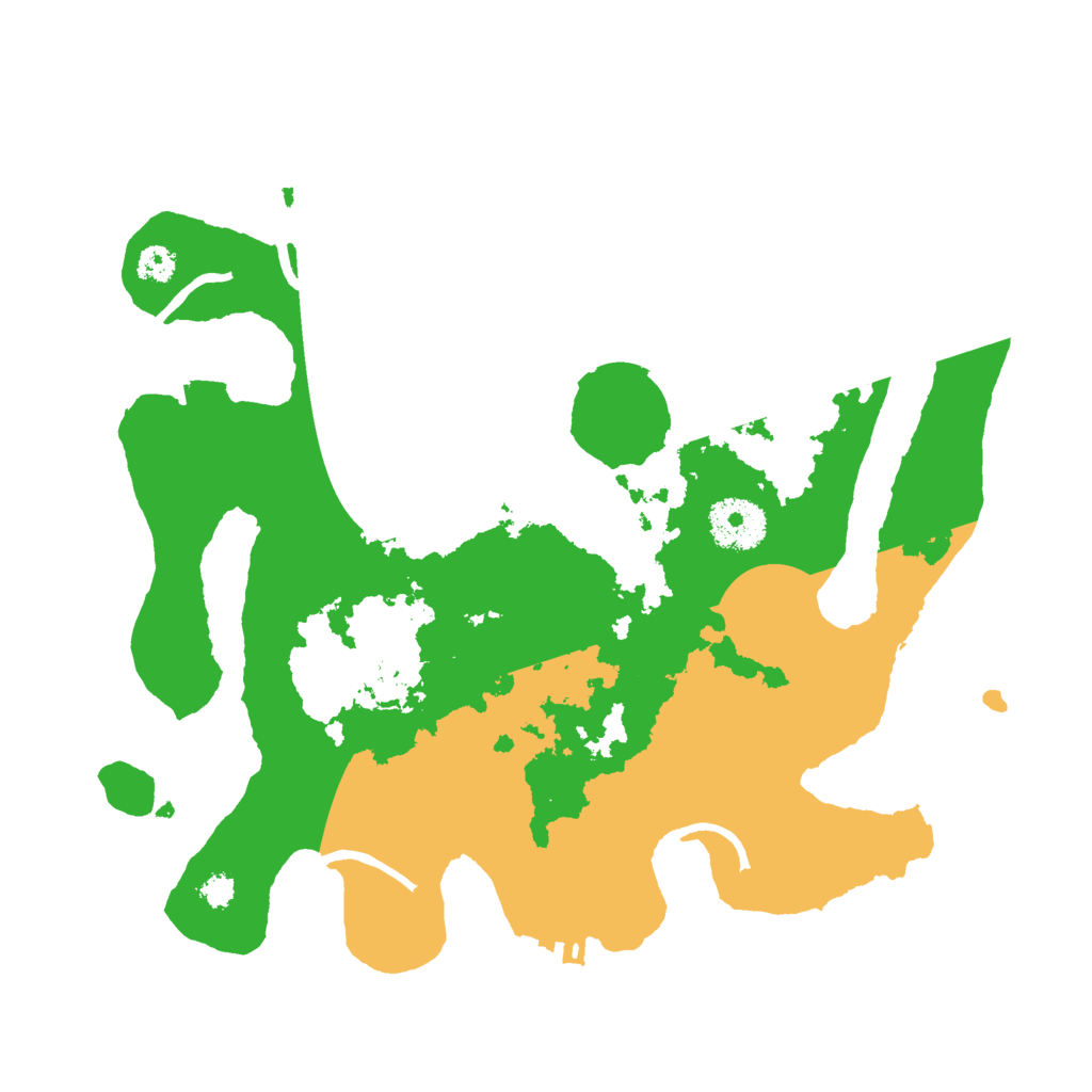 Biome Rust Map: Procedural Map, Size: 3000, Seed: 411806621